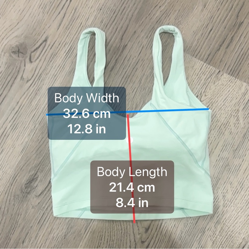 NEW Lululemon Align Tank Top Faded Zap Light Green- Size 4 - A/B Cup - - Picture 6 of 7